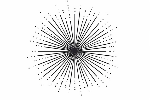 Icône d'art en ligne d'éclat d'étoile Logo vectoriel étincelle éclat de soleil Contour éclat de Soleil et éclat d'étars traits modifiables