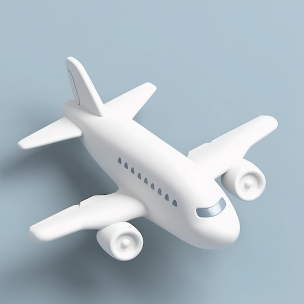 icône d'avion 3d icône 3d