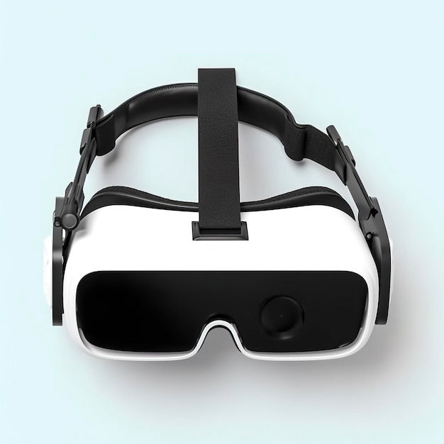 Icône de casque vr de réalité virtuelle isolé illustration de rendu 3d générer ai
