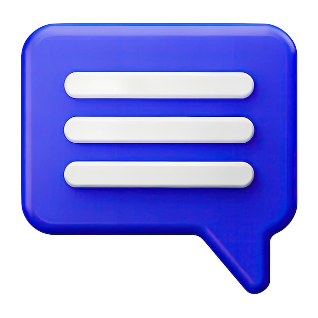 icône de discussion