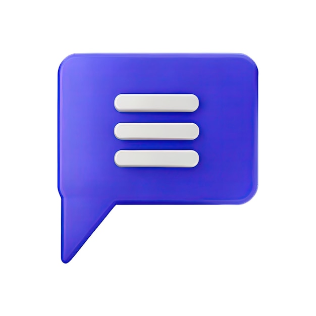 icône de discussion