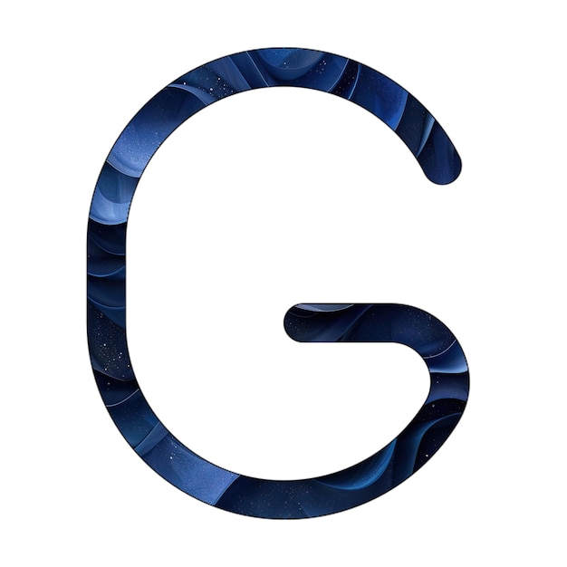 icône eps g design de style d'arrière-plan à dégradation bleue