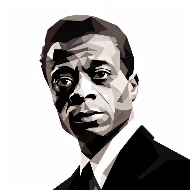 Photo l'icône de james baldwin