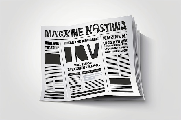 icône de journaux et de magazines illustrations vectorielles de magazines vectoriels