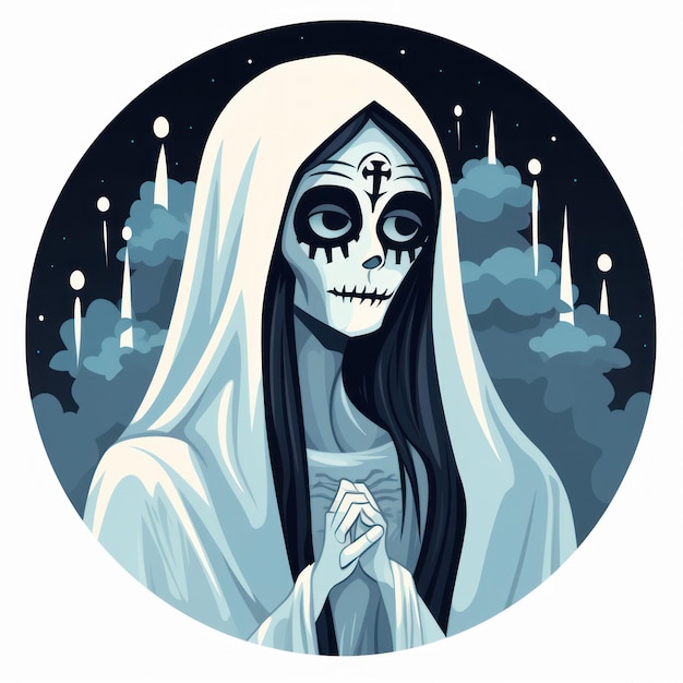 Icône de La Llorona pour le jour des morts