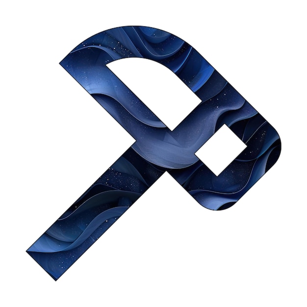 icône marteau bleu dégradé design de style d'arrière-plan