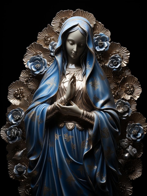 Icône de la Mère de Dieu dans la religion catholique Madonna Sainte Vierge Marie Notre-Dame Nossa Senhora do Carmo religion foi christianisme Jésus-Christ saints sainte Vierge du Carmen