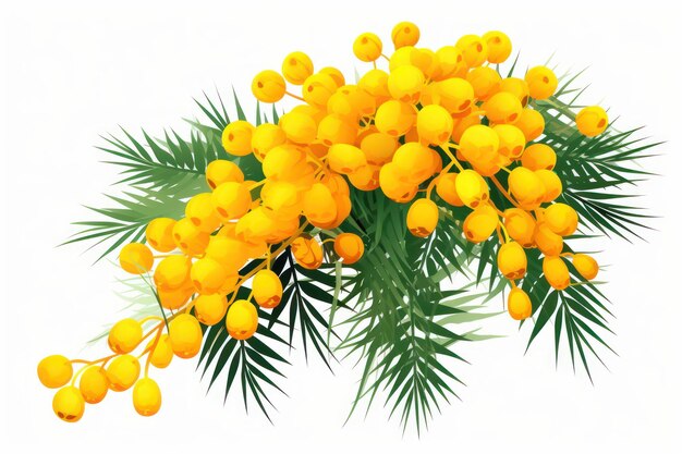 Photo icône de mimose sur fond blanc ar 32 v 52 id d'emploi 3dbda56b10b1465ea14e52fe353a93b3