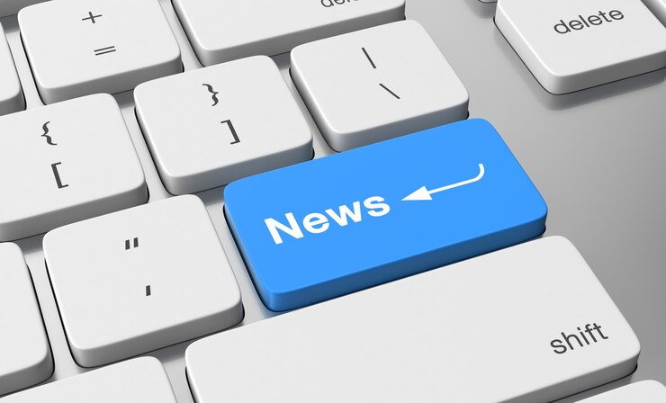 Icône Nouvelles sur le bouton du clavier