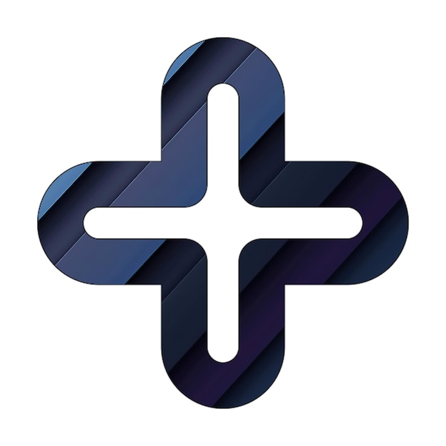 icône de pharmacie bleu cyan texture diagonale sombre