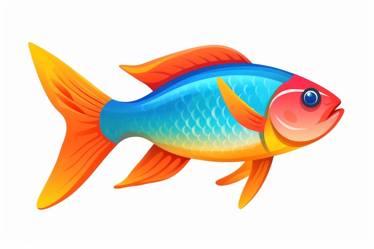 Photo icône de poisson perroquet sur fond blanc ar 32 v 52 id de poste 39cdc45f19ea43108ba4fa8dc820f2e2