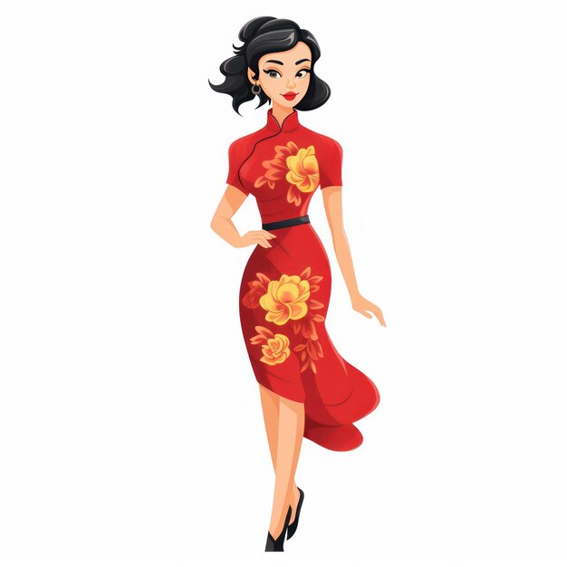 L'icône de Qipao