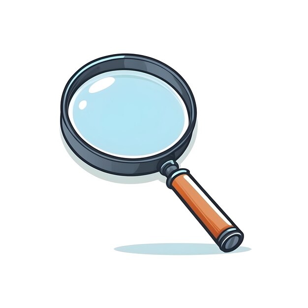 Photo icône de recherche magnification zoom dans le symbole concept d'enquête outil d'agrandissement recherche