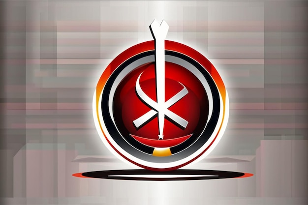 Photo icône vih sida conception d'icône de badge couramment utilisée