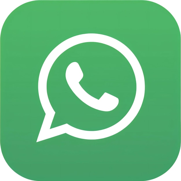 Photo icône de whatsapp logo des médias sociaux set d'icônes de whatsapp collection