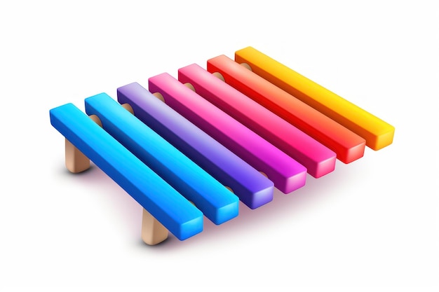 Icône de xylophone sur fond blanc ar 32 v 52 ID d'emploi aebf1158c408463e9c99626f3651ffdf