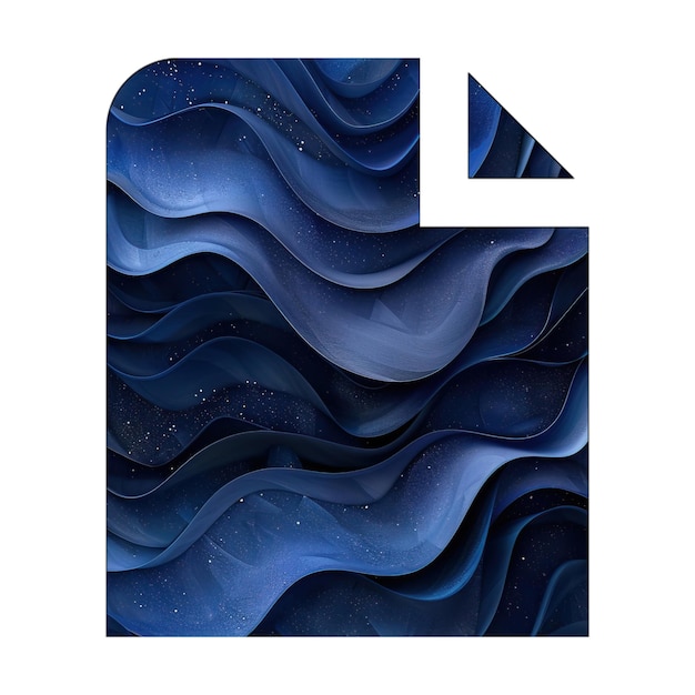 icônes fichier photo design de style d'arrière-plan en gradient bleu