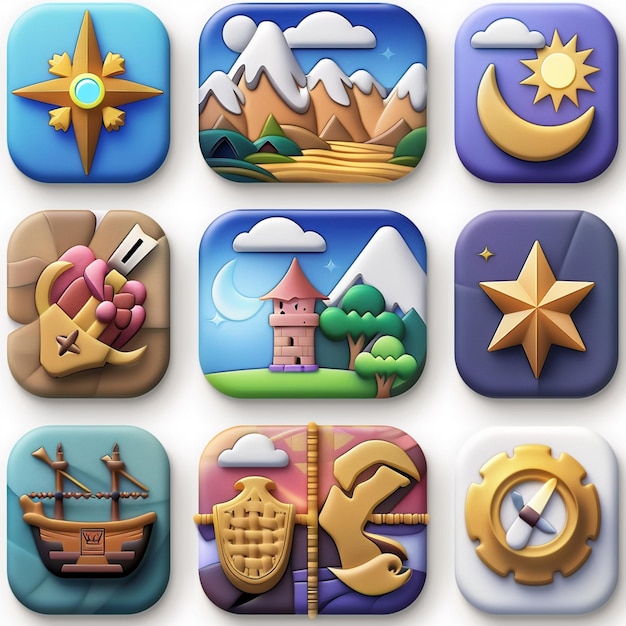 L'iconographie mobile universelle élève les conceptions d'applications sur toutes les plateformes