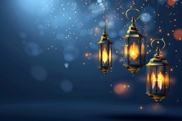 Idée de carte de vœux pour la célébration islamique de l'Aïd-ul-Adha
