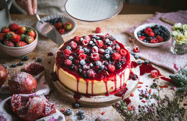Photo idée de recette de photographie culinaire aux fruits frais