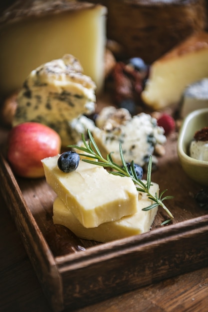 Idée de recette de plateau de fromages