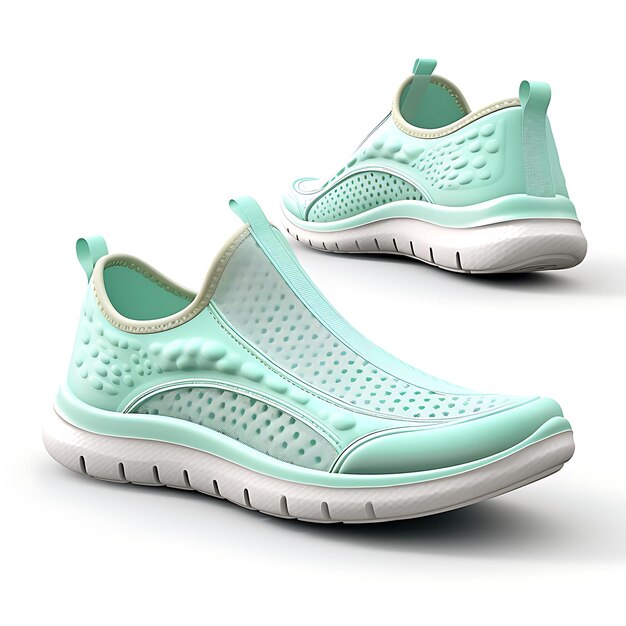 Idées mignonnes Slip léger sur des chaussures de sport pour enfants avec un nouveau concept de design créatif respirant