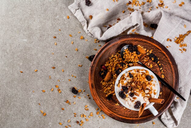 Idées pour un petit-déjeuner automne-hiver.