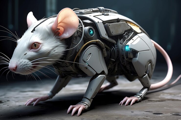 Photo il est cybernétique.