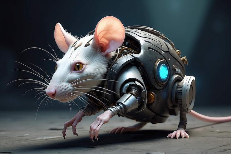 Photo il est cybernétique.