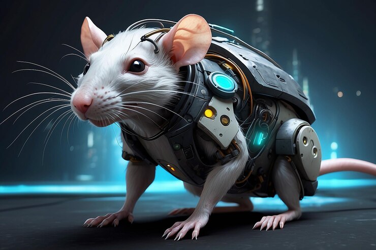 Photo il est cybernétique.