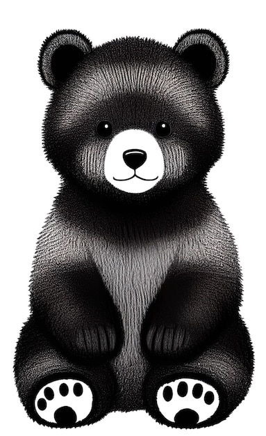 Il est mignon, l'ours.