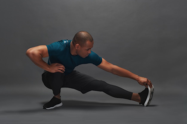 Photo il est trop en forme pour arrêter de s'entraîner