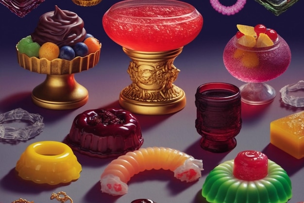 Il existe de nombreux types de jelly jellys generative ai