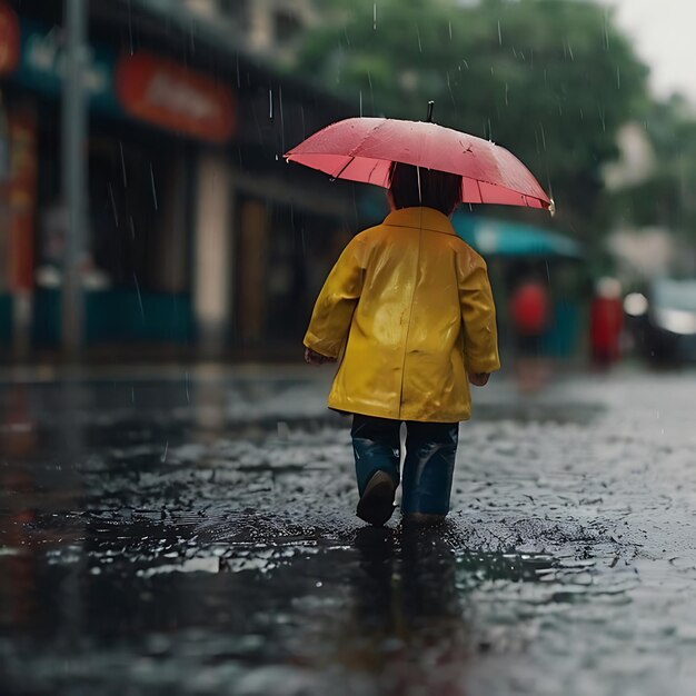 Il a plu et la journée est si humide générée par l'IA