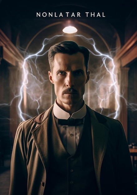 Il s'agit de Nikola Tesla.