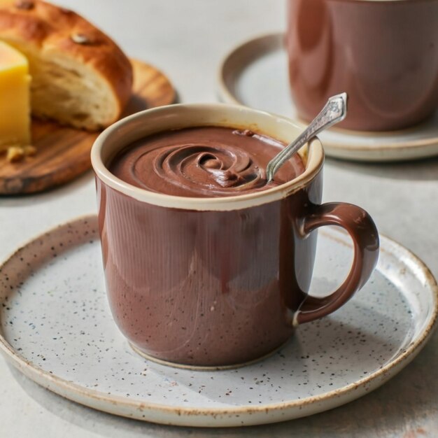 Il s'agit d'une tasse de chocolat colombienne.