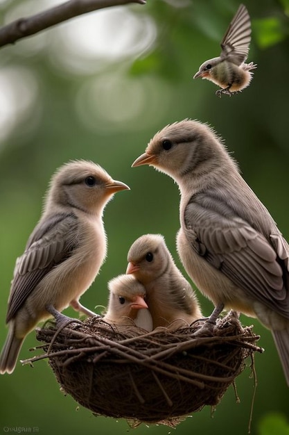 Photo il s'agit de vogel haussperling.