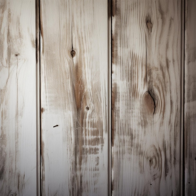 Il y a un gros plan d'un mur en bois avec une brosse à dents générative ai