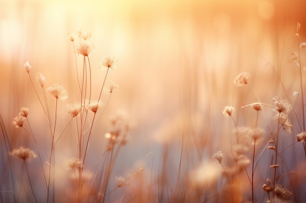 Il y a une image d'un champ d'herbe avec un soleil en arrière-plan.