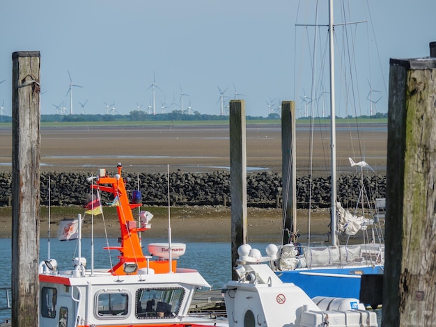 Photo l'île de baltrum.