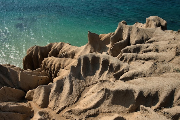 Photo Île de gokceada située dans la région de la mer égée. l'île appartient à la turquie.