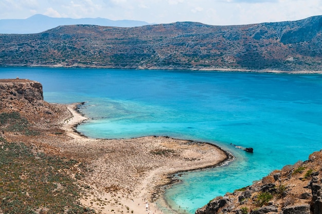 L'île grecque inhabitée de Gramvousa