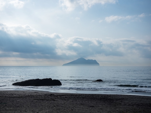 L'île de Guishan (tortue) à Yilan, à Taïwan.