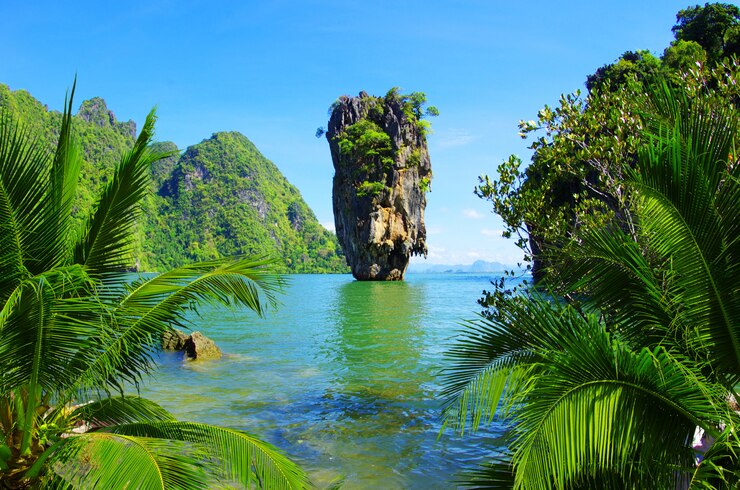Photo l'île de james bond