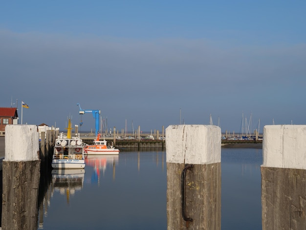 L'île de Juist dans la mer du Nord