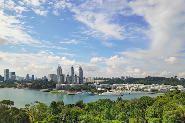 L'île de Keppel à Singapour