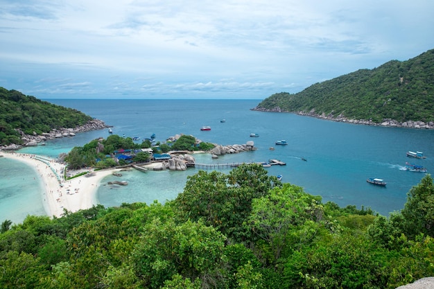 L'île de Koh Nang Yuan Thaïlande