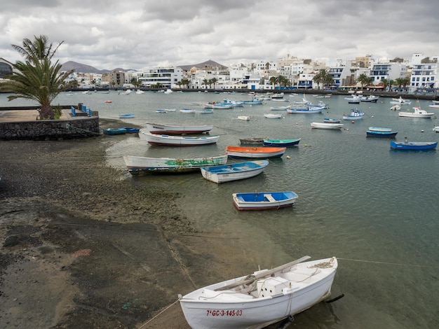 Photo l'île de lanzarote.