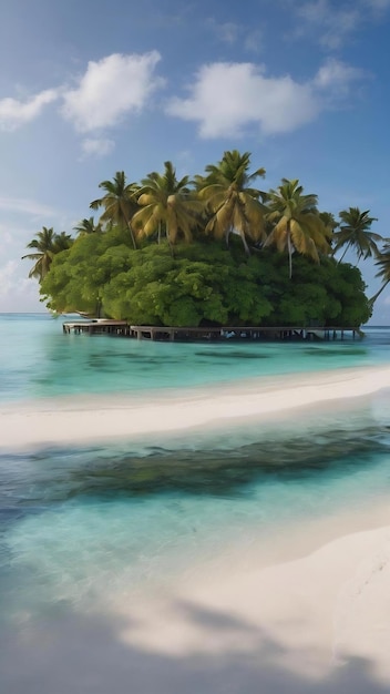 île des Maldives