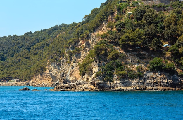 L'île de Palmaria La Spezia Italie